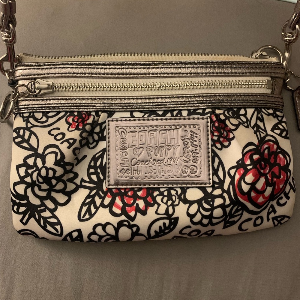 Coach Poppy Graffiti Crossbody Purse
